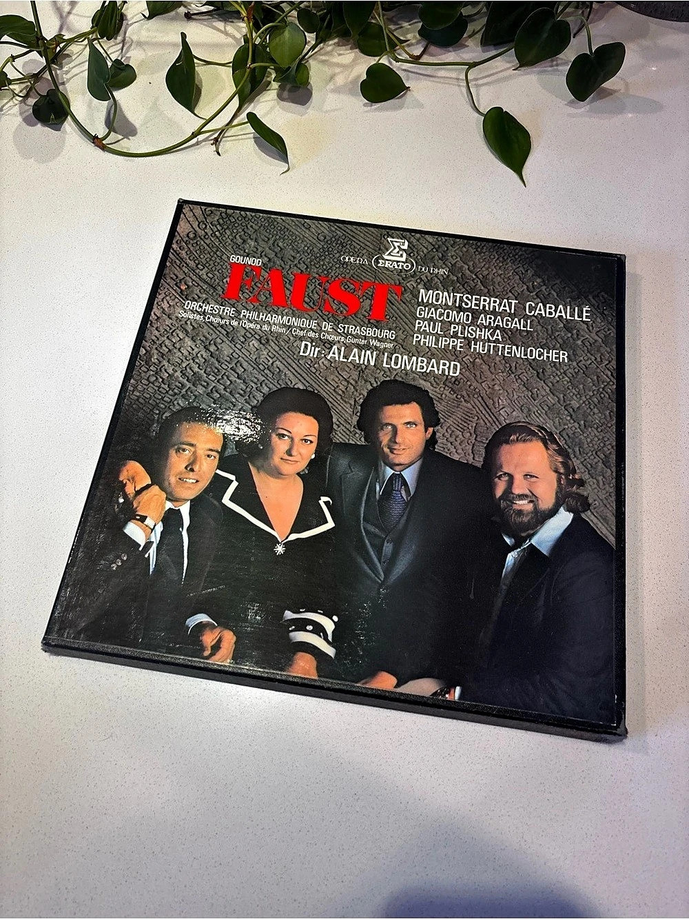 🎼 Vintage Charles Gounod "Faust" 4-LP Vinyl Box Set (Erato, 1977) - Collector's
